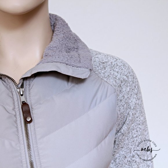 L.L. Bean Women's Gray Puffer Jacket - Picture 10 of 14